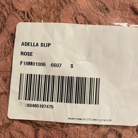 NWT Free People Adella spaghetti Adjustable Straps Size S Dress Color - Picture 9 of 9